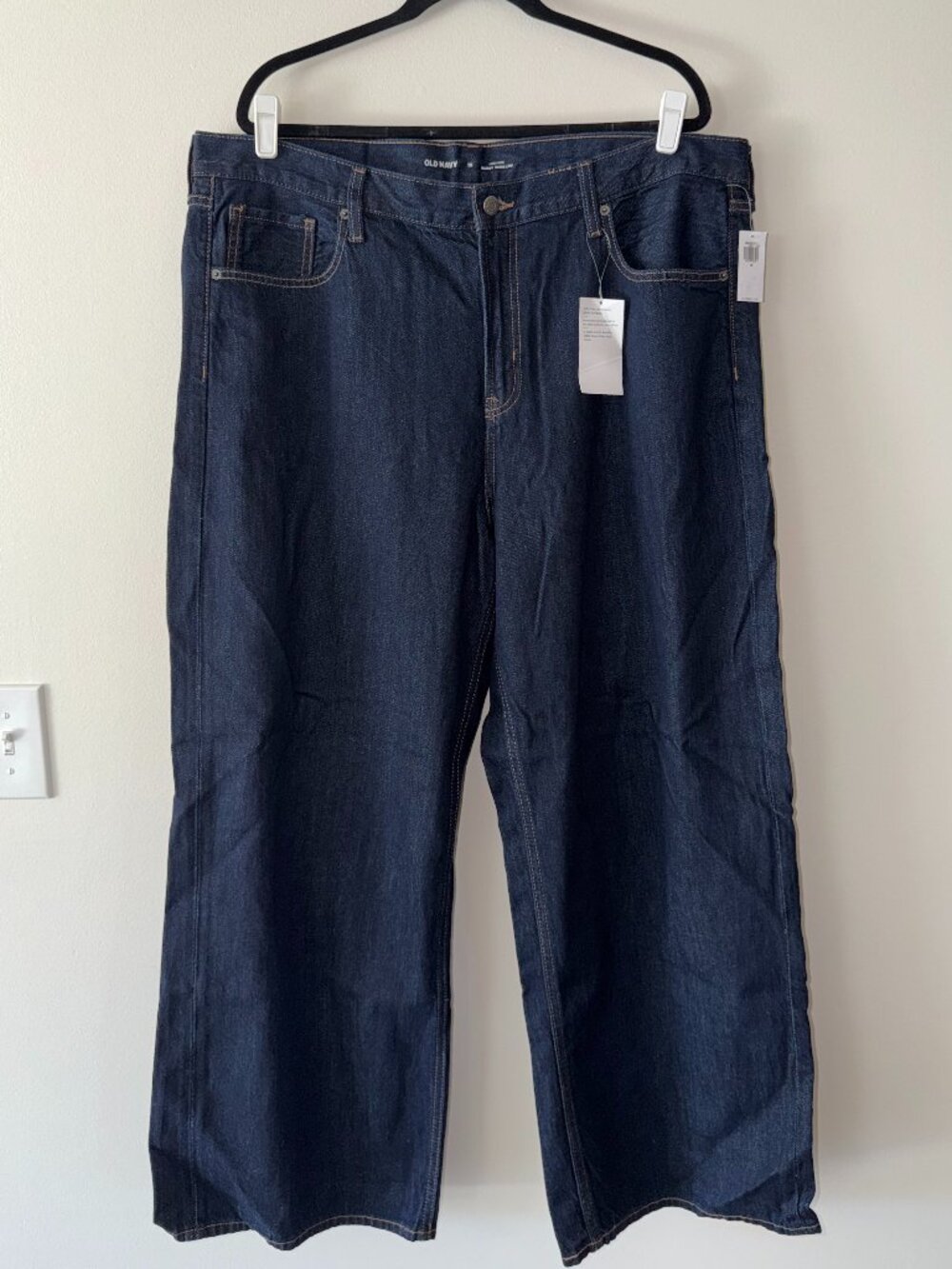 Old Navy High-Waisted Baggy Wide-Leg Jeans - Size 18 - NWT